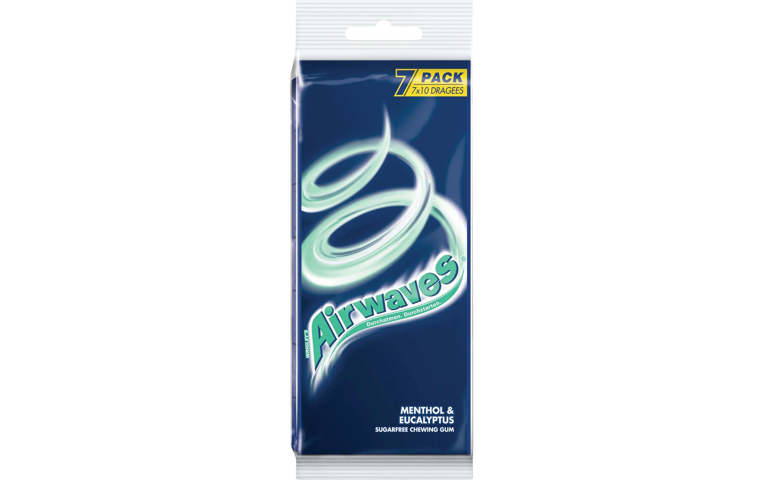 Airwaves Menthol & Eukalyptus Multipack 7x14g