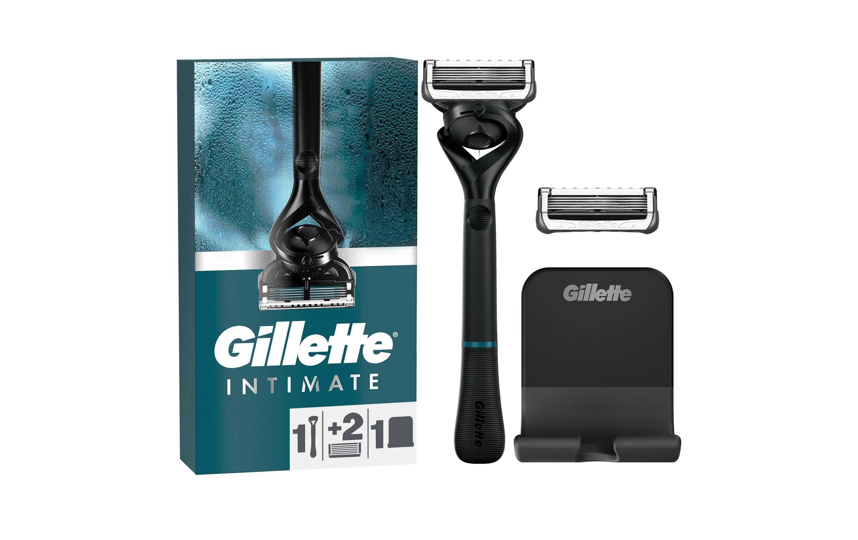 Gillette Intimate Rasierapparat 2 Klingen 5 Klingen
