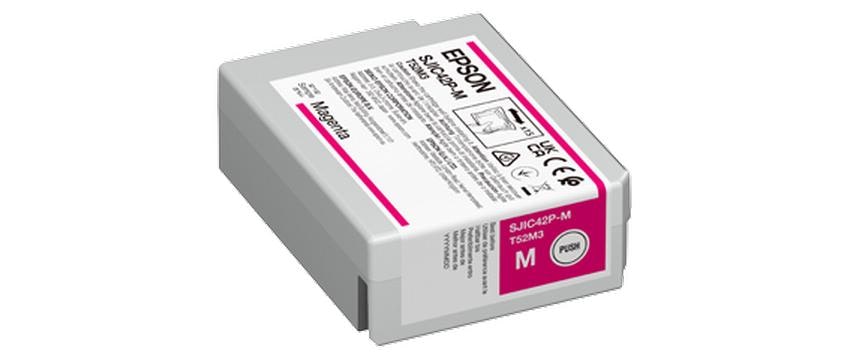 Epson Tintenpatrone SJIC42P-M Magenta zu C4000MK/BK, 50ml, C13T52M340