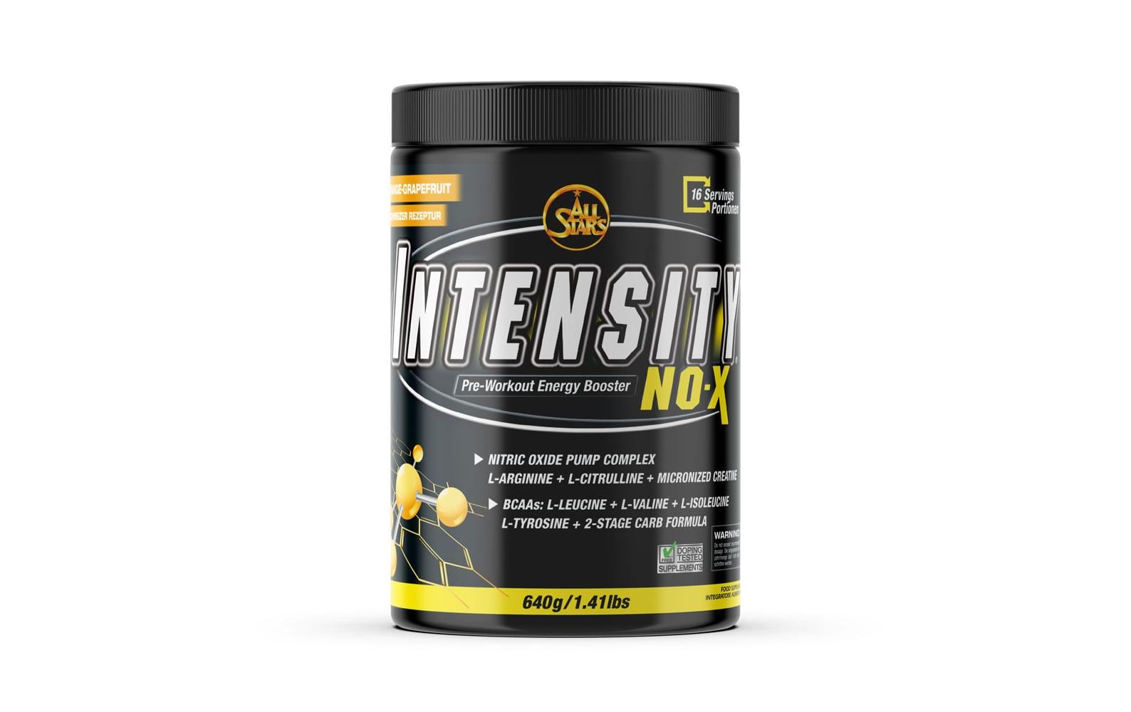 Intensity NO-x Booster 640g Orange-Grapefruit