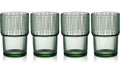 BITZ Trinkglas Kusintha 380ml Grün 4er Set, grün