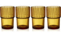 BITZ Trinkglas Kusintha 380ml Orange 4er Set, orange