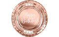 Partydeco Teller Happy Birthday! roségold, 18 cm, 6 Stück