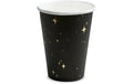 Partydeco Becher schwarz, 260 ml, 6 Stück