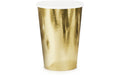 Partydeco Becher uni gold 220ml, 6 Stück