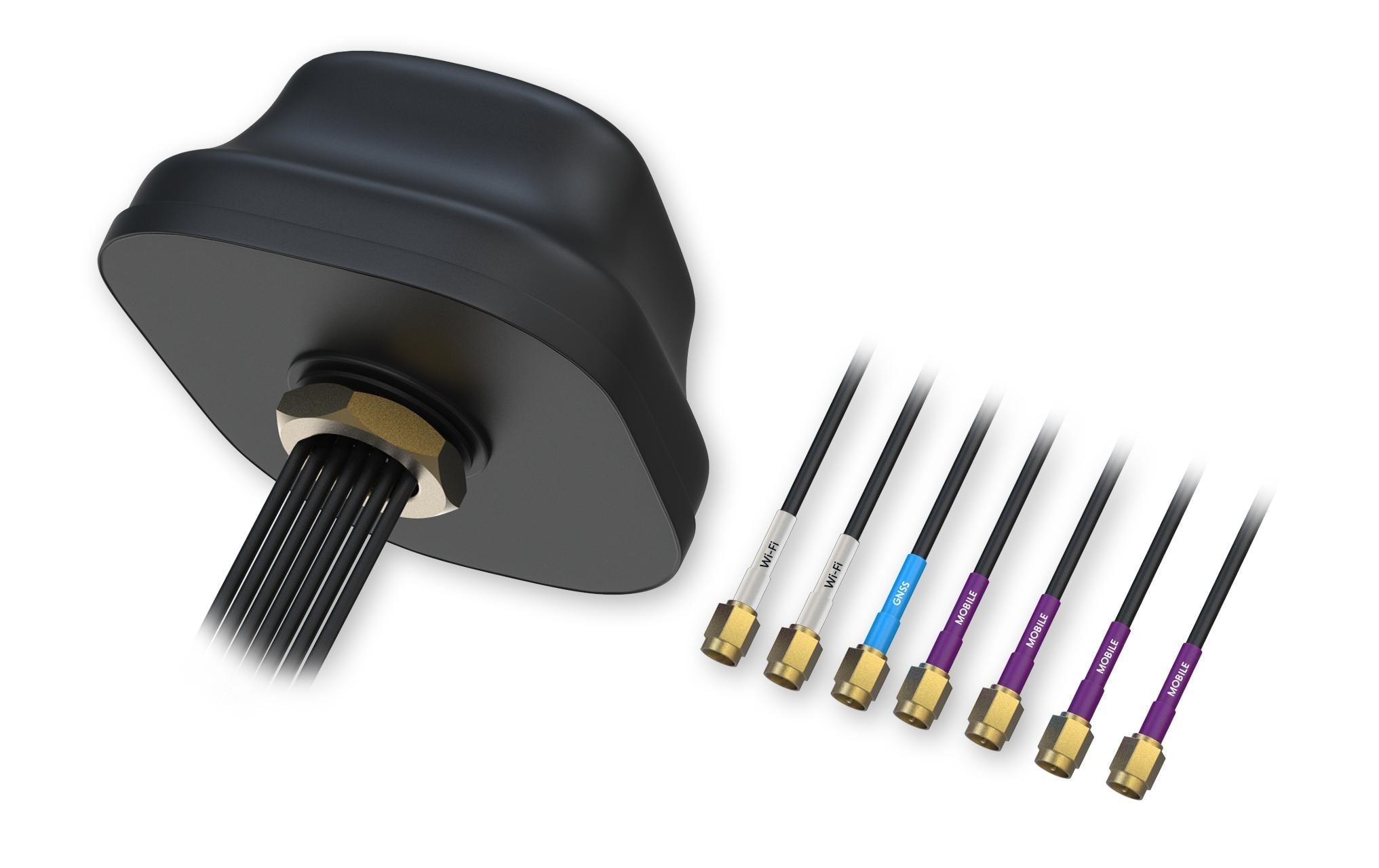 Teltonika PR1KC640: Mobile-Antenne 5G COMBO MIMO Mobile ROOF 4xSMA Antenna