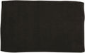 MSV Badteppich Dalija, Baumwolle, Schwarz 45x70 cm, 60° waschen, trocknergeeignet