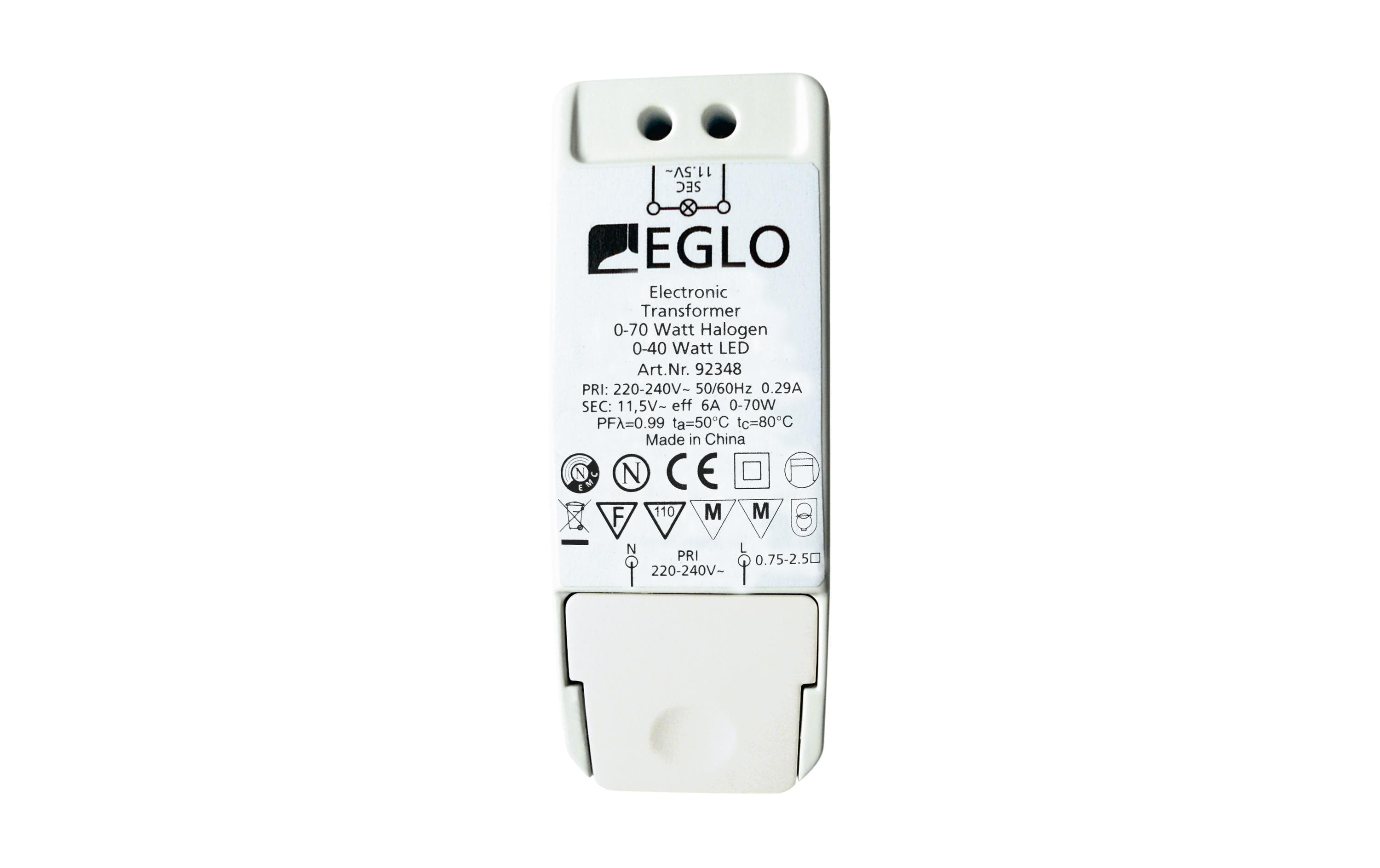 Eglo Trafo Hal LED NV  0-70W 12V, IP20, dimmbar