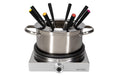 Nouvel Fleischfondue-Set Silver 230V, 1200W, 10 teilig