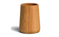 Möve Zahnputzbecher Oak Eichenholz, 8x8x10.5cm