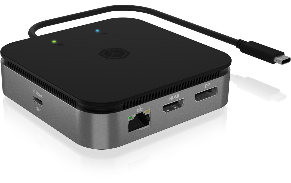 ICY BOX IB-DK408-C41 Dockingstation 2fache Videoausgang, USB4