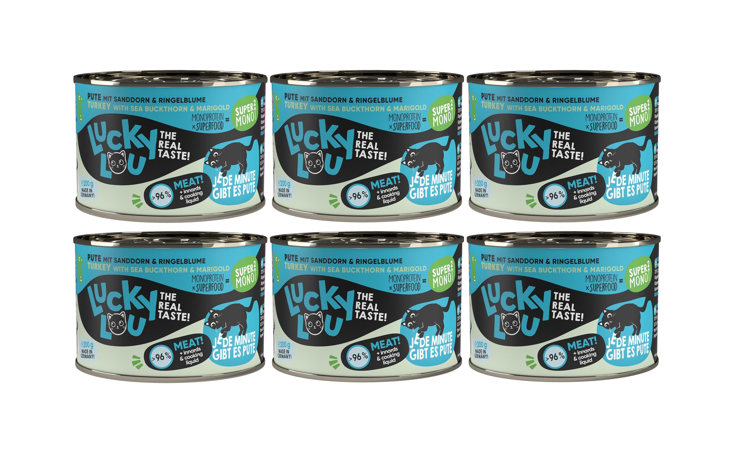 Lucky Lou SuperMono Pute 6x200g Kit