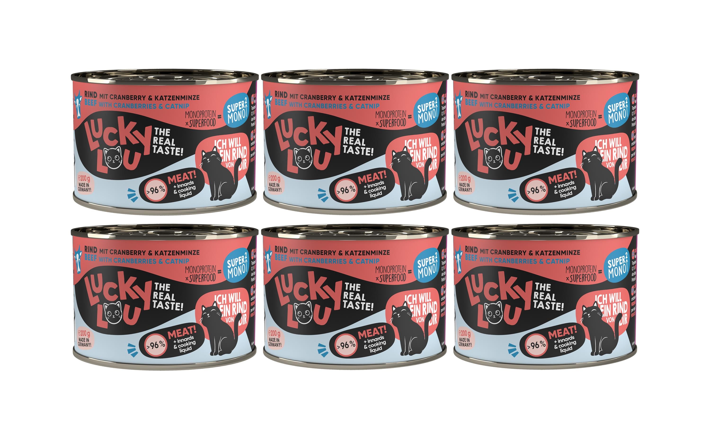Lucky Lou SuperMono Rind 6x200g Kit