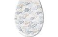 Kleine Wolke WC-Sitz Sardinas Grösse: 37x45 cm, Material: Duroplast