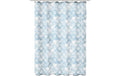 Kleine Wolke Duschvorhang Concha 100% Polyester, Grösse: 180 x 200 cm