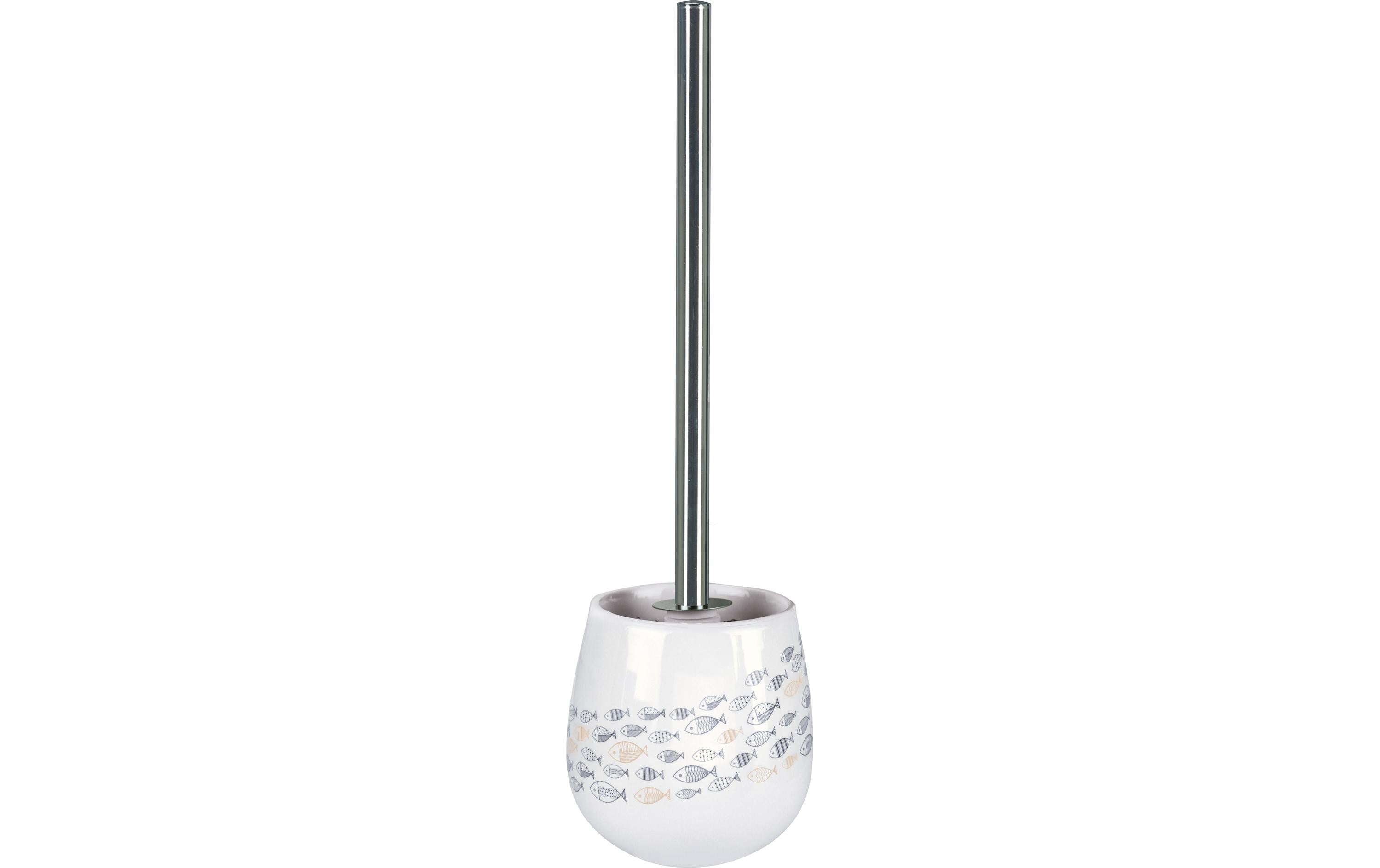 Kleine Wolke WC-Bürstenhalter Sardinas Steinzeug, Mare