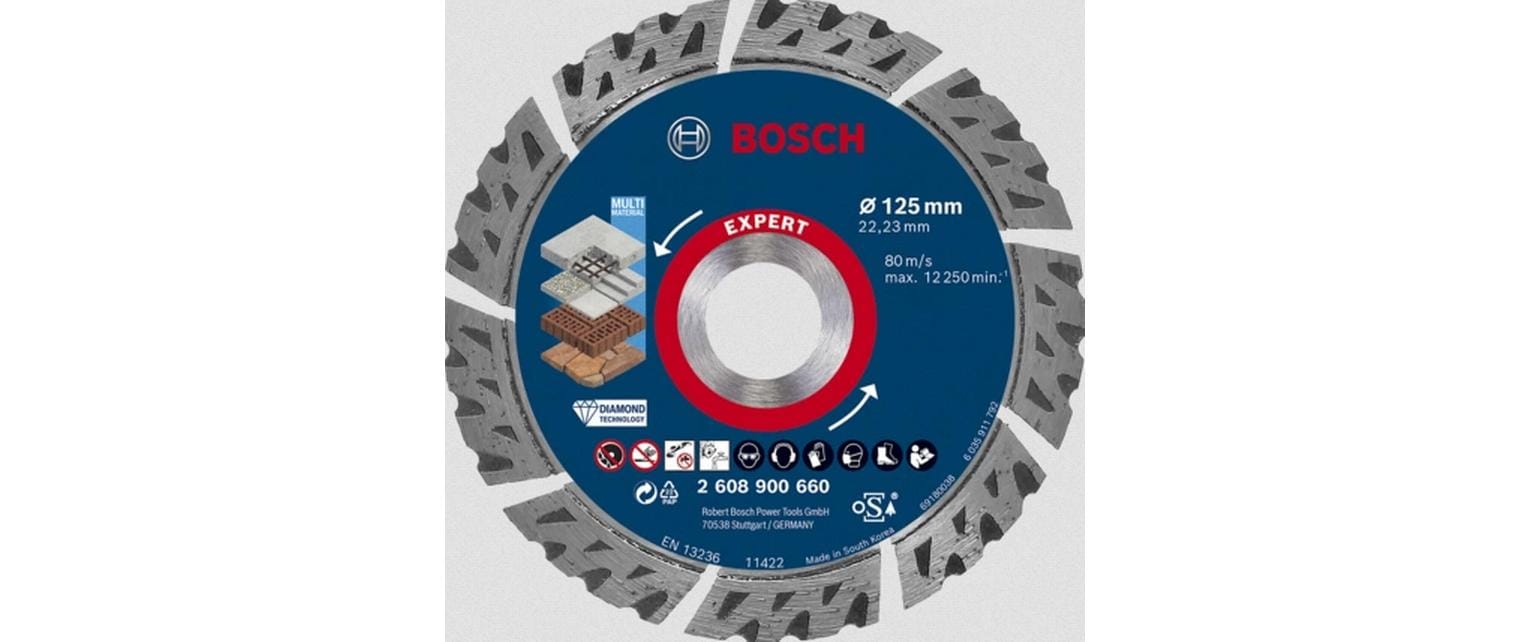 EXPERT MultiMaterial Diamanttrennscheiben. 125mm
