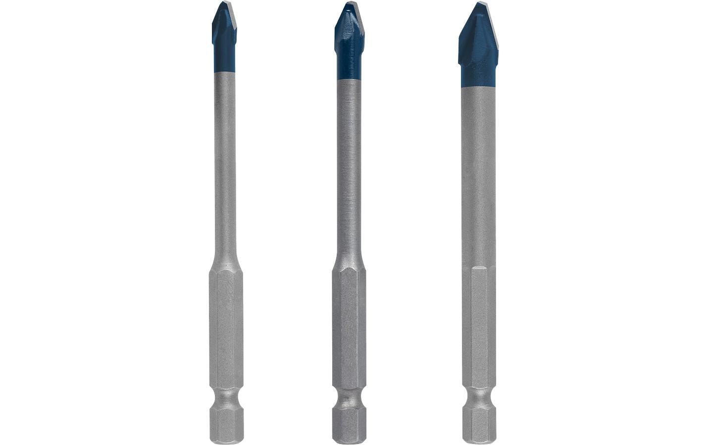 EXPERT HardCeramic HEX-9 Bohrer-Set. 5/6/8mm. 3-tlg.