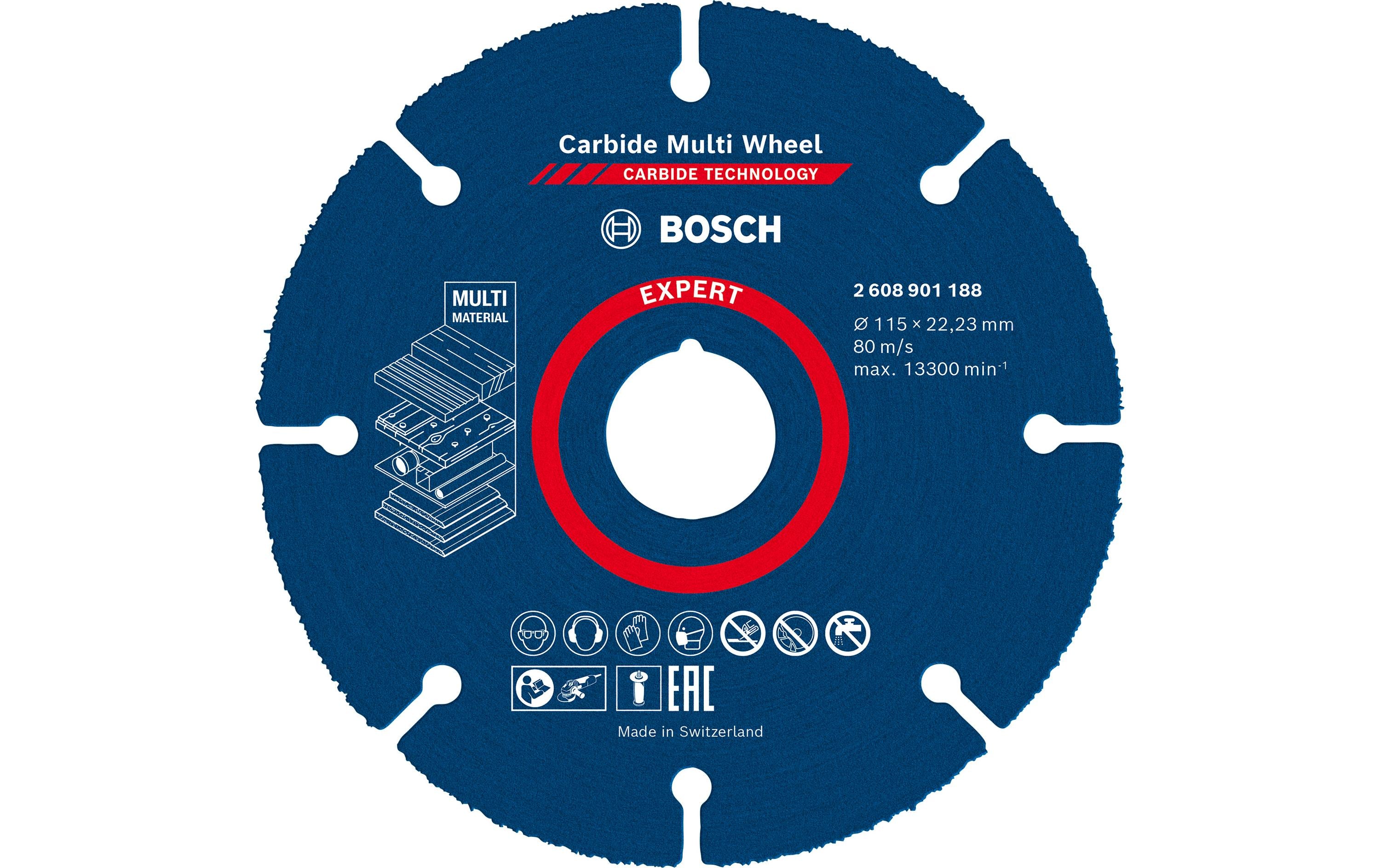 EXPERT Carbide Multi Wheel Trennscheibe. 115mm