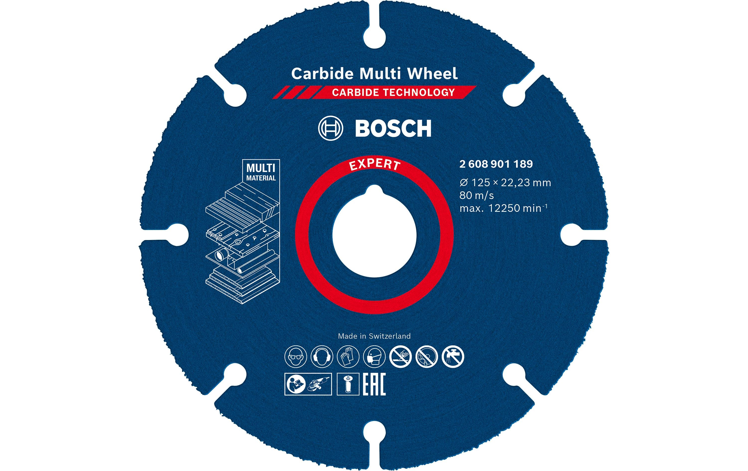 EXPERT Carbide Multi Wheel Trennscheibe. 125mm