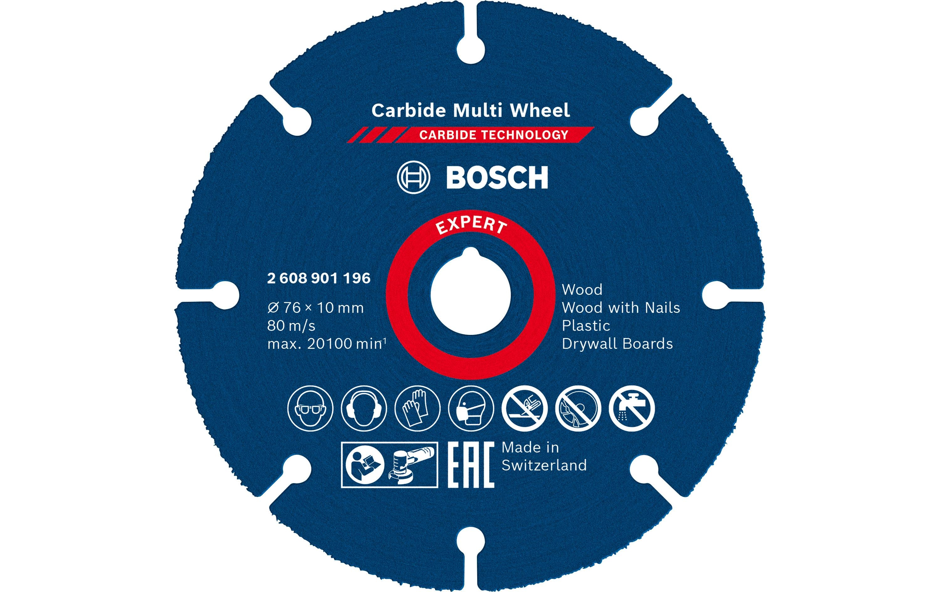 EXPERT Carbide Multi Wheel Trennscheibe. 76mm