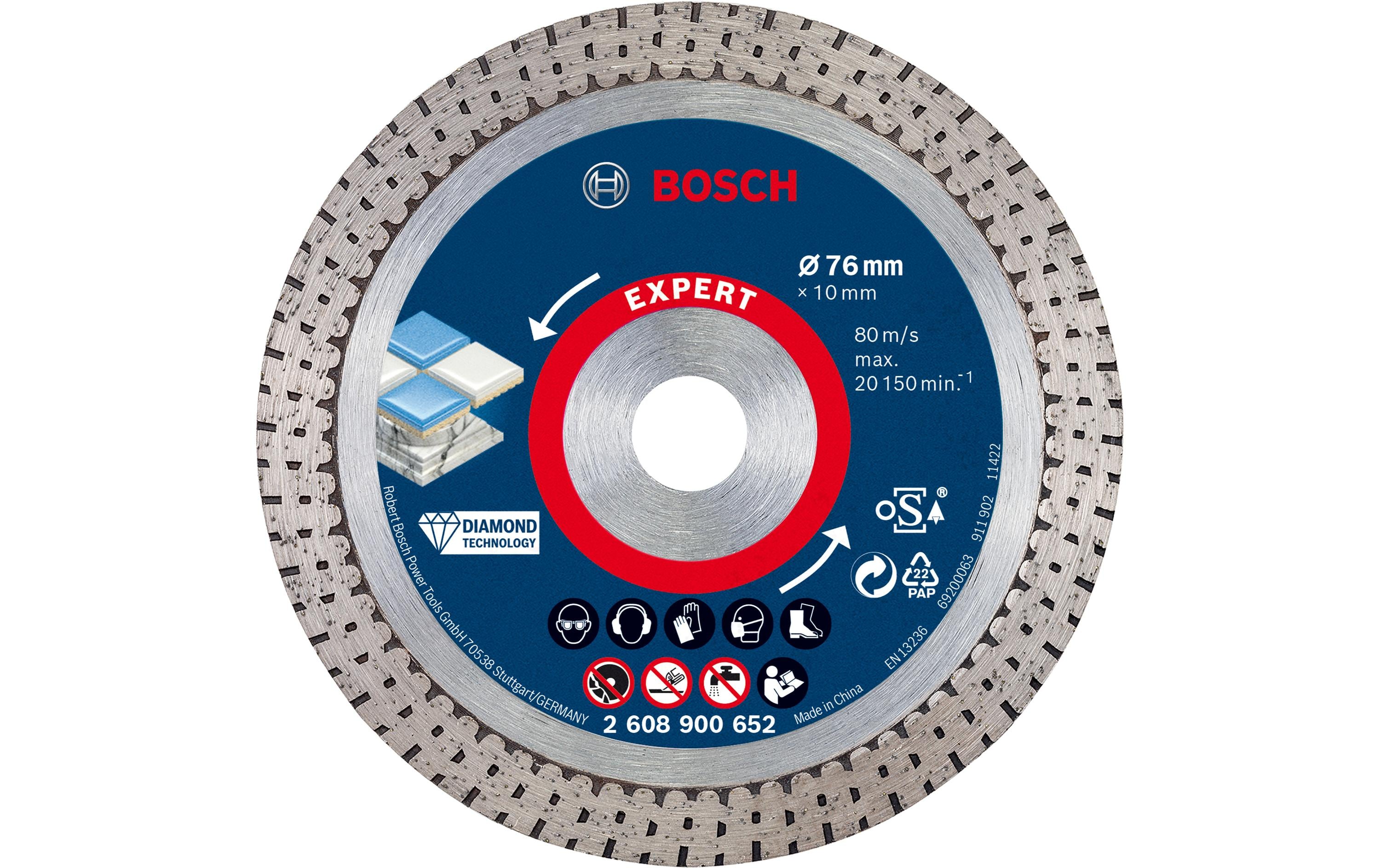 EXPERT HardCeramic 76mm Diamanttrennscheiben 76mm
