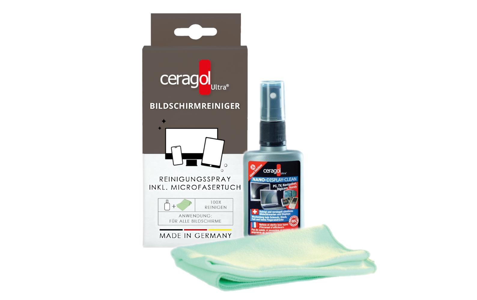 Ceragol Bildschirmreiniger 50ml + Tuch
