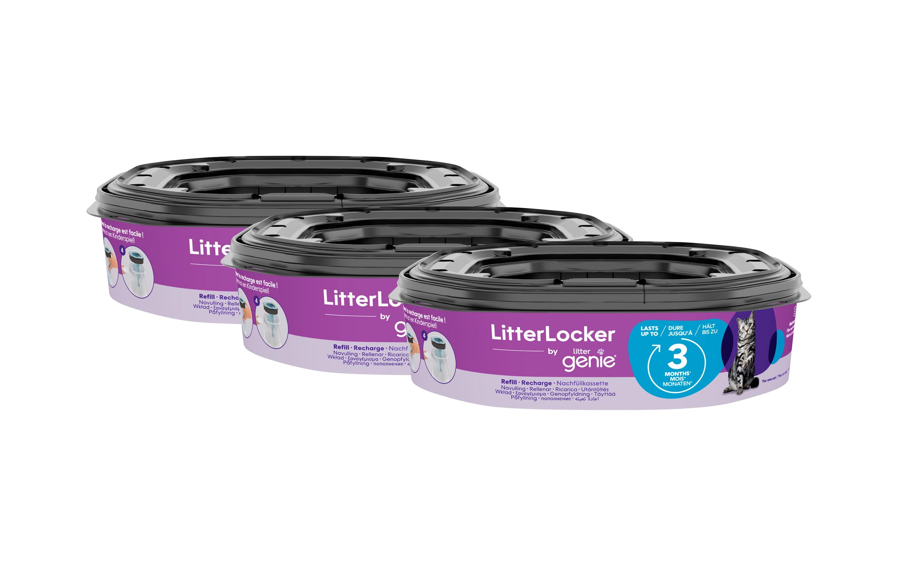 LitterLocker Nachfüllkassette XL KIT zu Litter GENIE, 3 Stk.