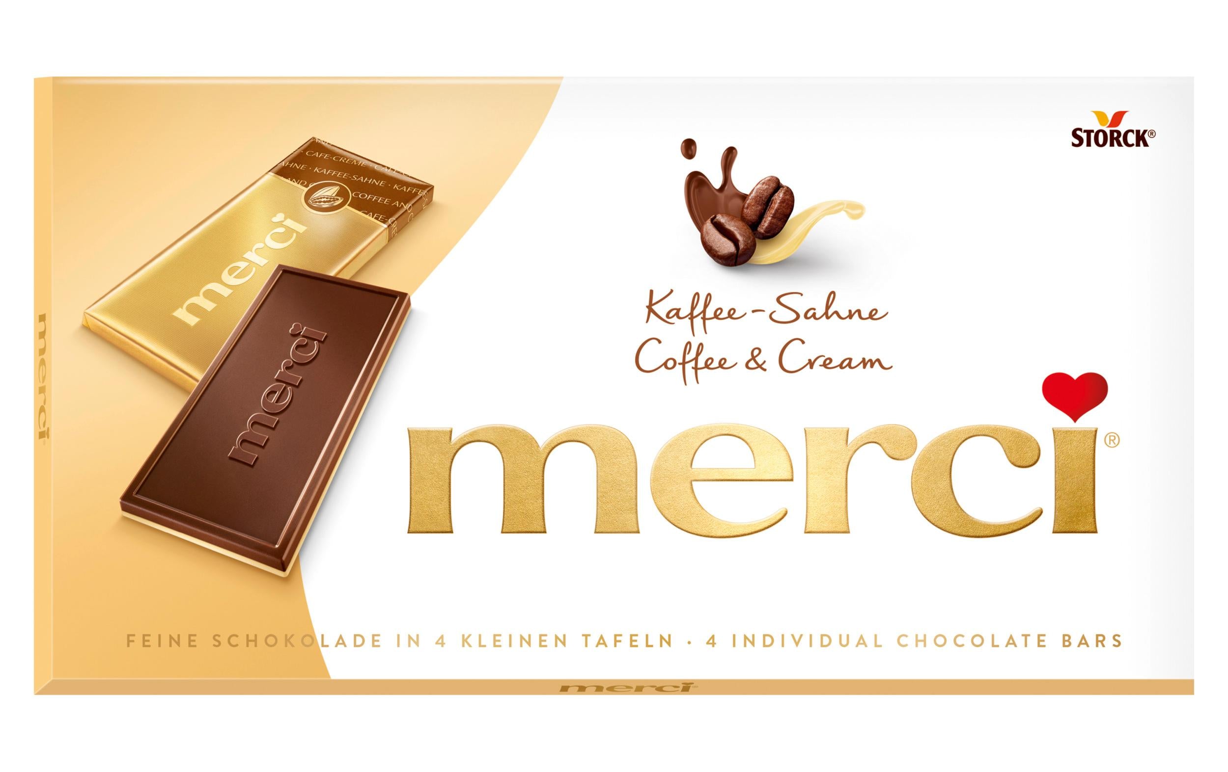 Merci Tafel Kaffee-Sahne 100g