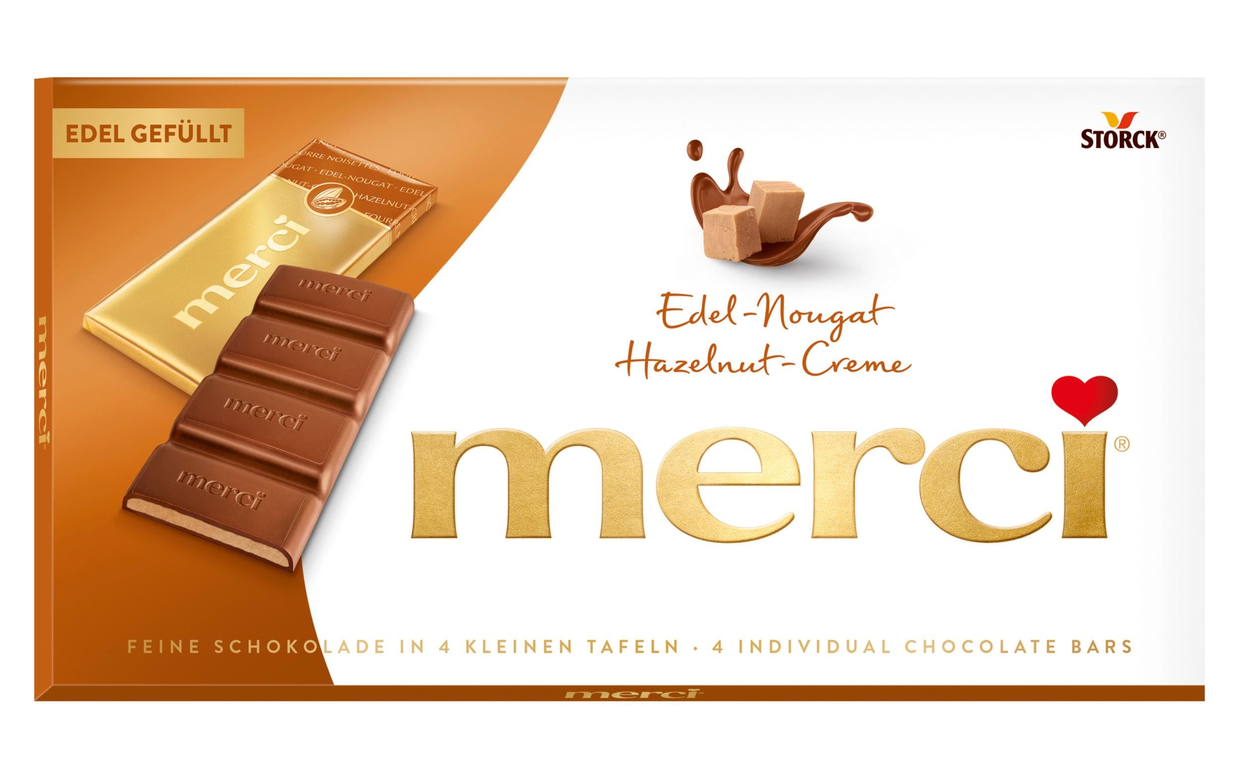 Merci Tafel Edel-Nougat 112g