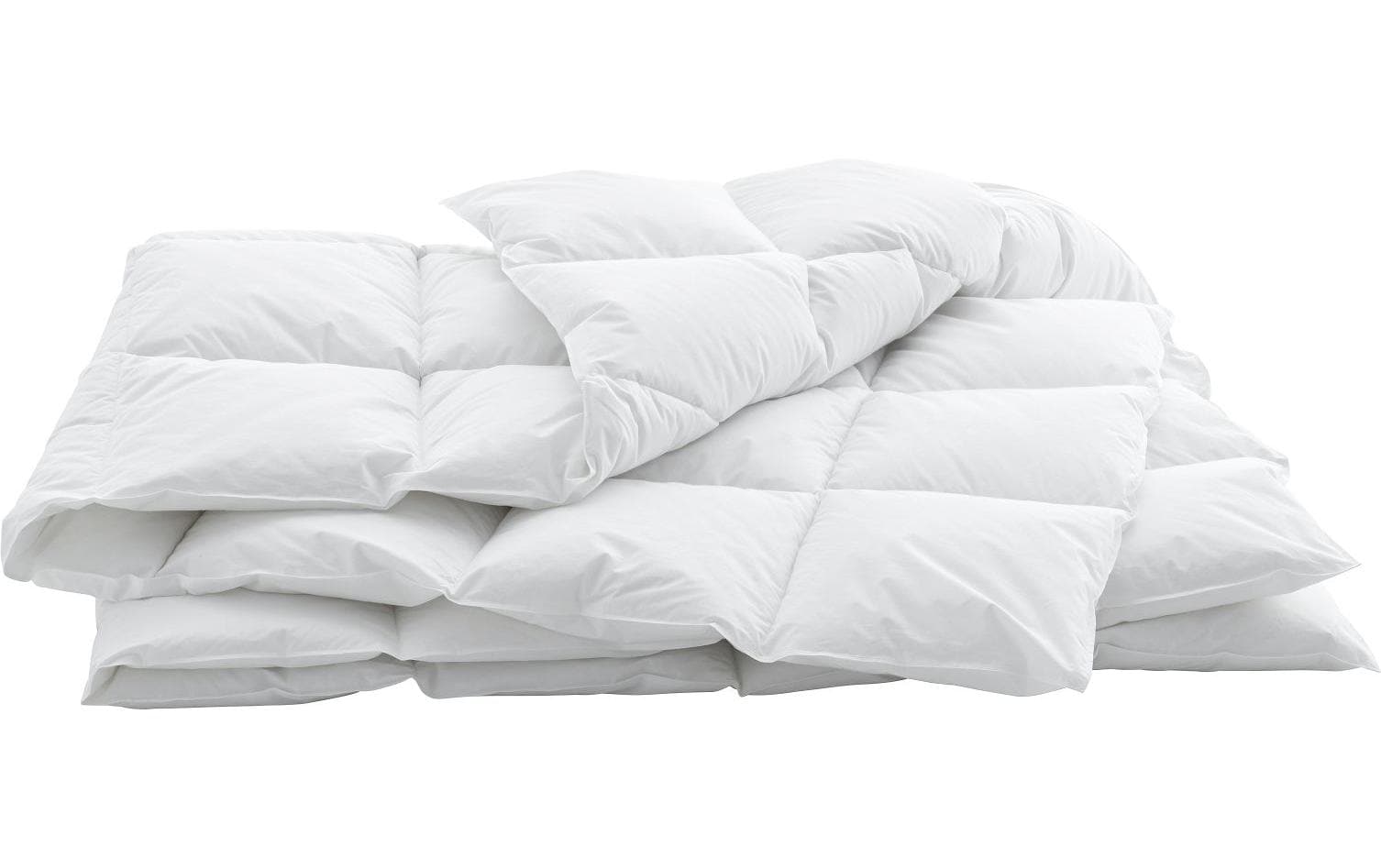Swiss Dream Cassette Medium Basic 90 200x210 cm FG:870 gr. Kassetten-Daunenduvet