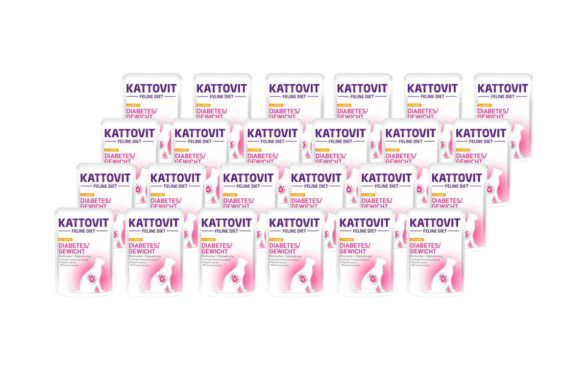 Kattovit Diabetes Huhn 24x85g Kit 2040 g