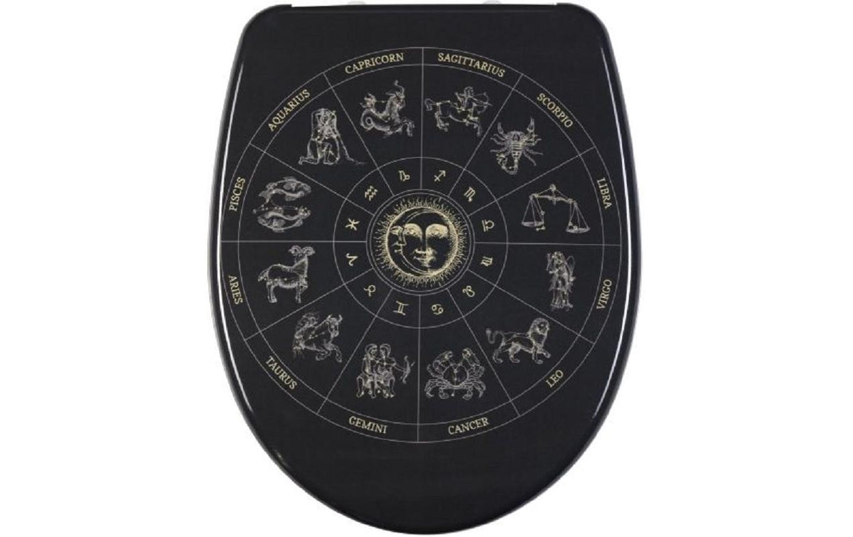 Diaqua WC-Sitz Nice Zodiac Absenkautomatik, inkl. Montage, Duroplast