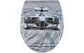 Diaqua WC-Sitz Nice Racing Absenkautomatik, inkl. Montage, Duroplast
