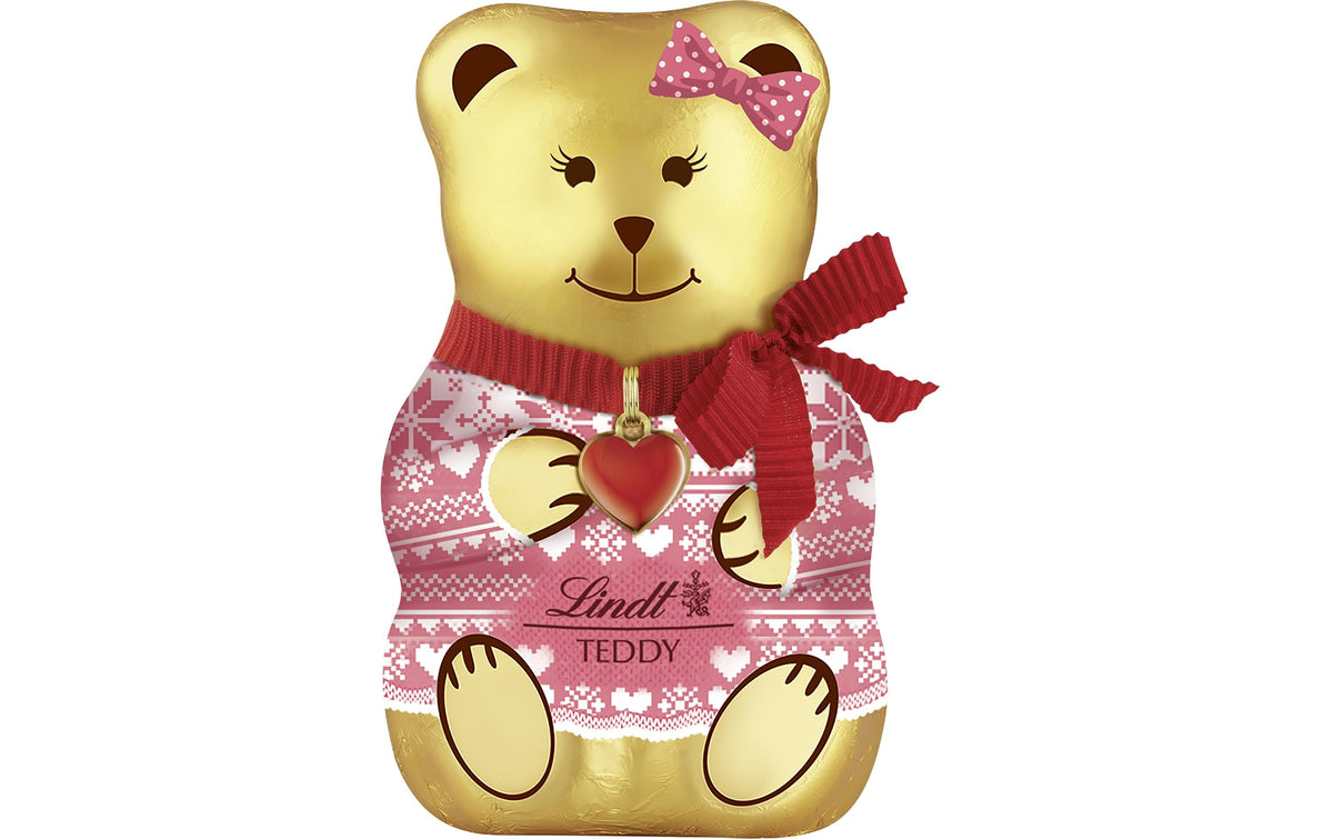 Lindt Teddy Girl Milch Weihnachten 100g