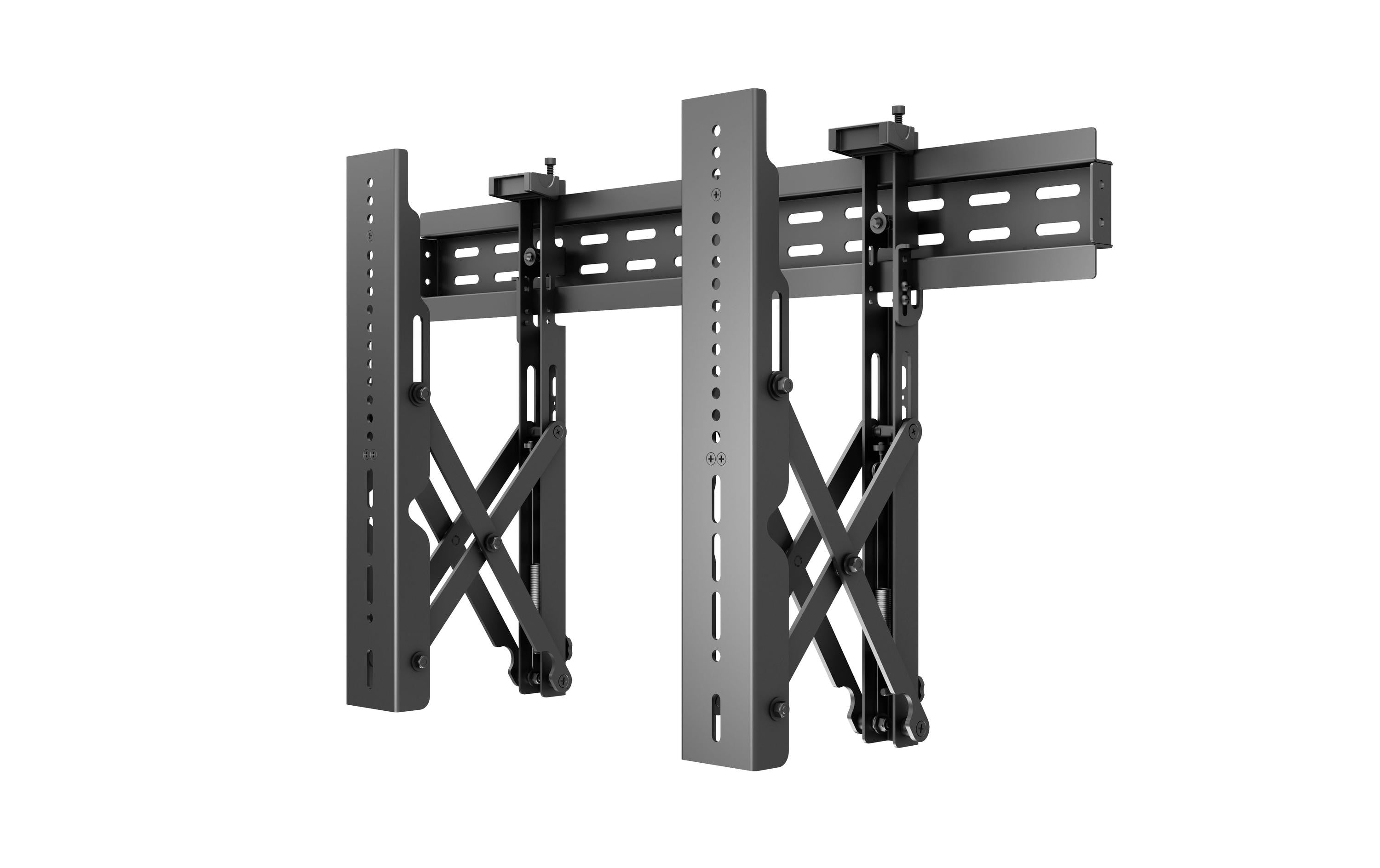 M Public Video Wall Mount Push bis max. 40kg Tragkraft, schwarz
