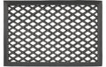 Esschert Design Fussmatte Raute Schwarz, Gummi, 59.5x39.5x1 cm (LxBxH)