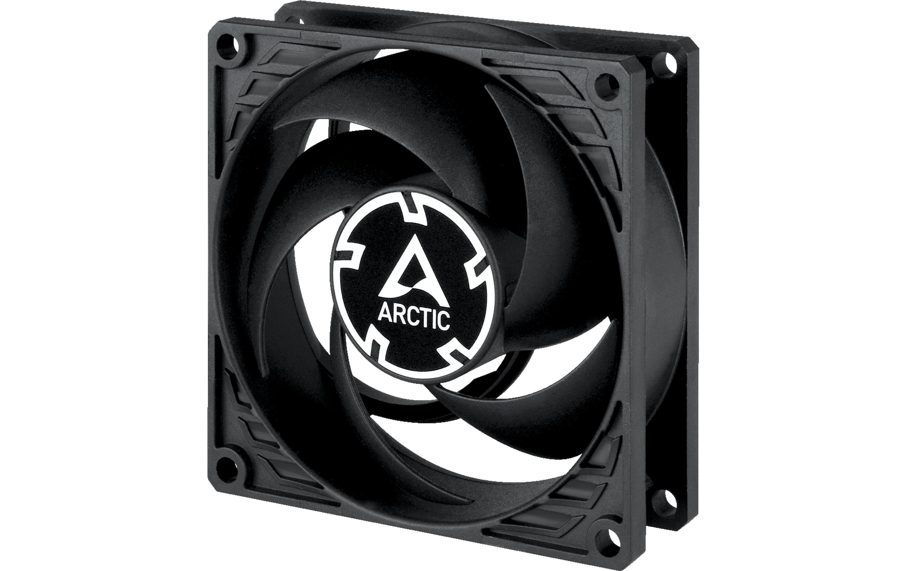 Gehäuselüfter Arctic Cooling P8 Max 8cm Gehäuselüfter, Schwarz