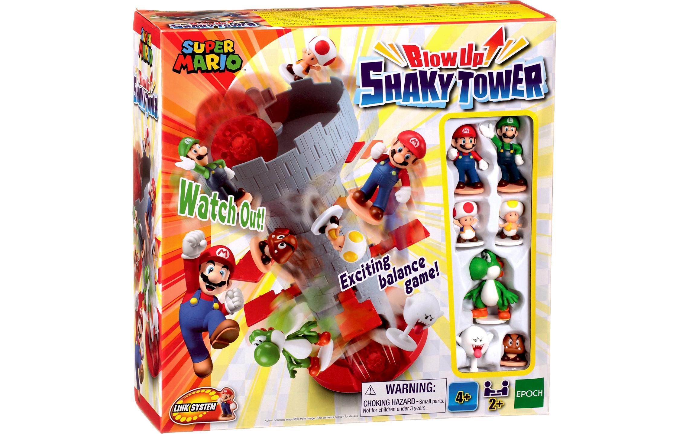 Super Mario Blow Up! Shaky Tower (multi) Ab 4 Jahren, 2-7 Spielende