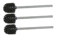 Zeller Ersatz WC-Bürste 3er Set Edelstahl, Schwarz