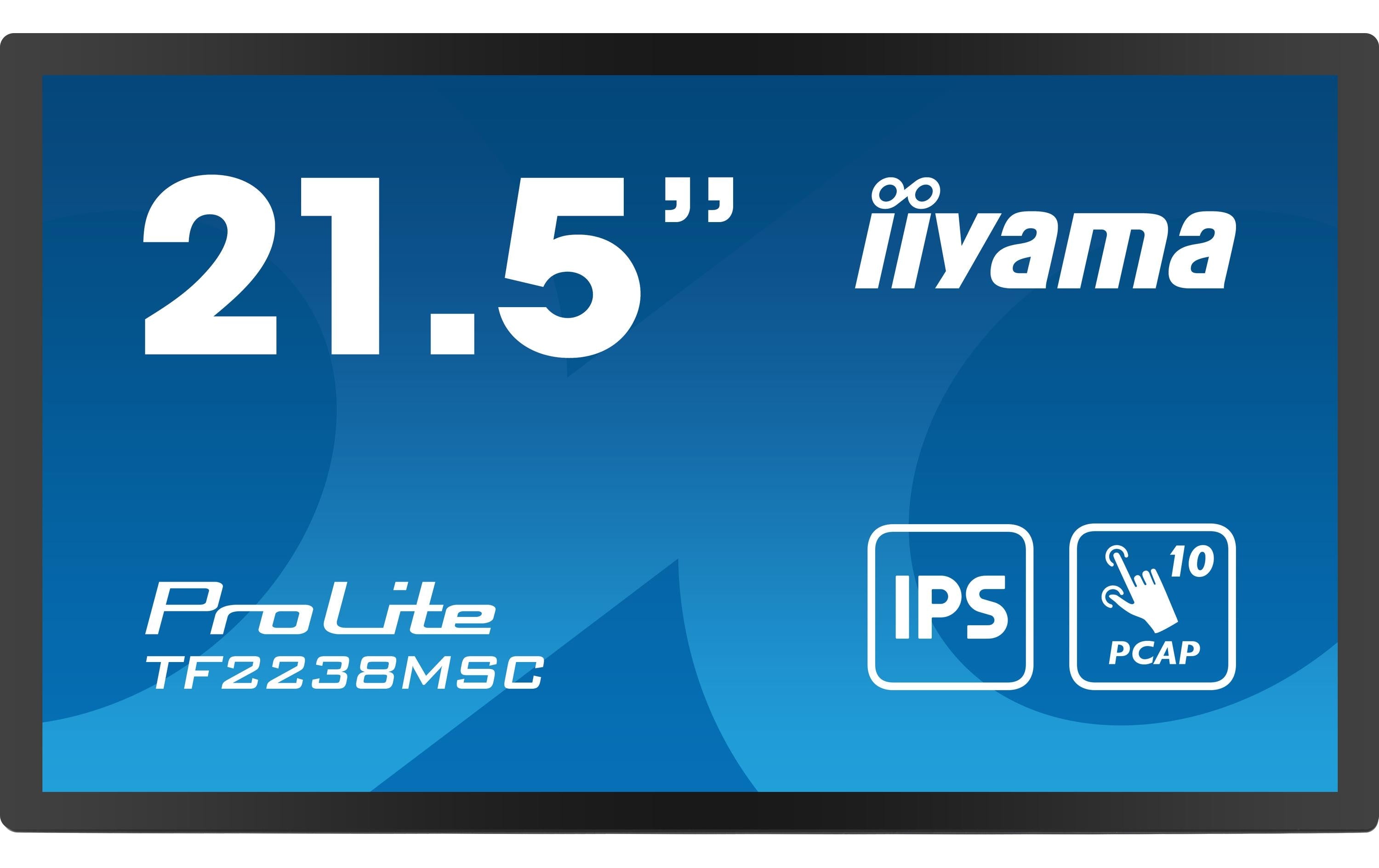 iiyama TF2238MSC-B1 22" Touchscreen, IPS