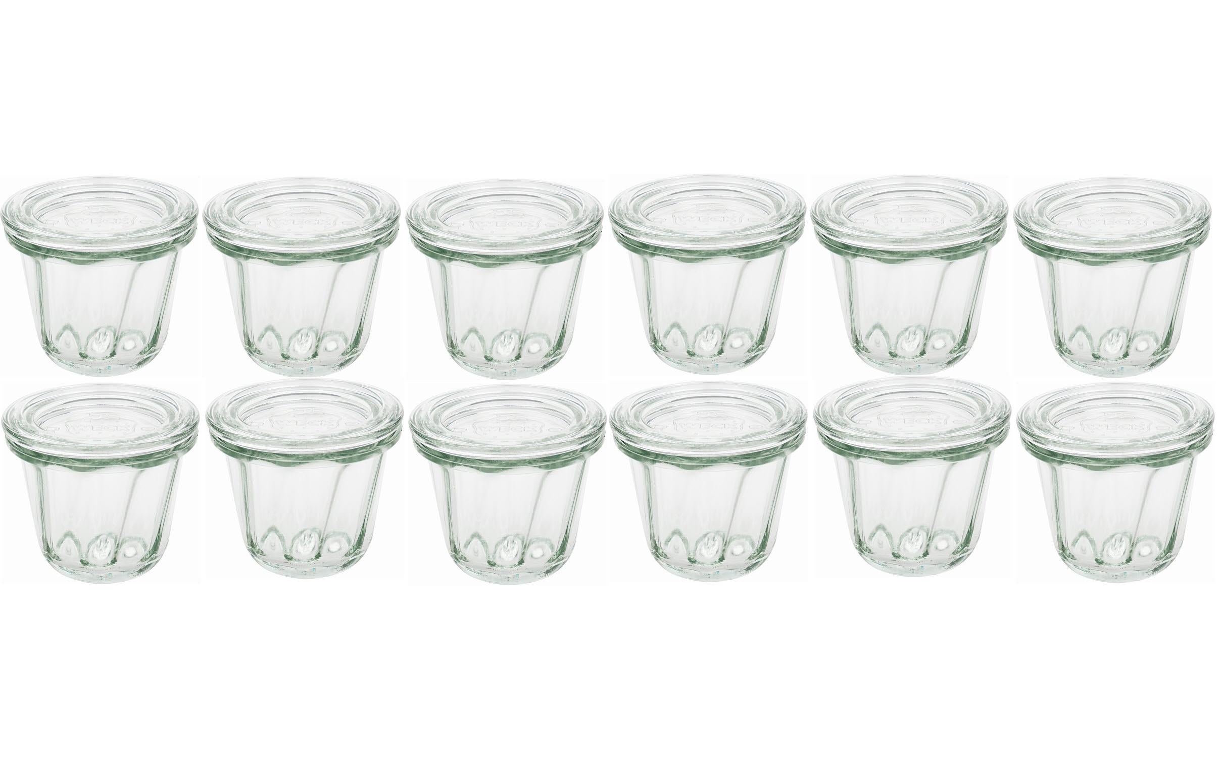 Weck 80 ml 12 Stk Weck-Gläser#566 mit Deckel