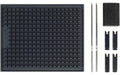 Kitchbo Backmatte Silikon 37x28cm 8-Teilig, Inkl. 2 Spiesse, Modular