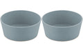 Koziol Schale Connect 890ml 2er Set 15.5x15.5x6.3cm, blau, bio-circular