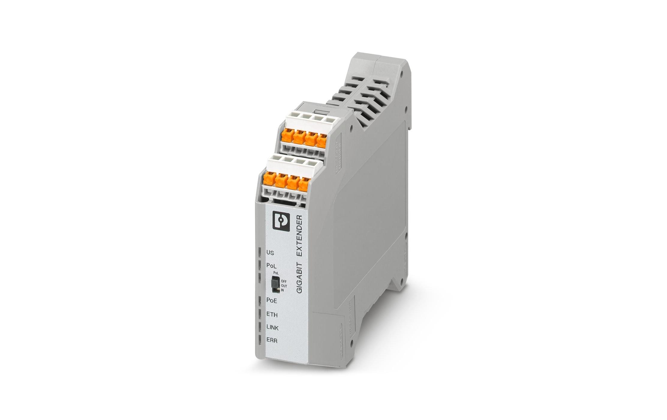 Phoenix Contact Extender 2010 ETH TP-G Ethernet Extender, 1GBit/s, PoE
