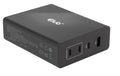 Club 3D, Ladegerät 132W GaN-Technologie 1x USB Typ A, 3x USB Typ C, PD
