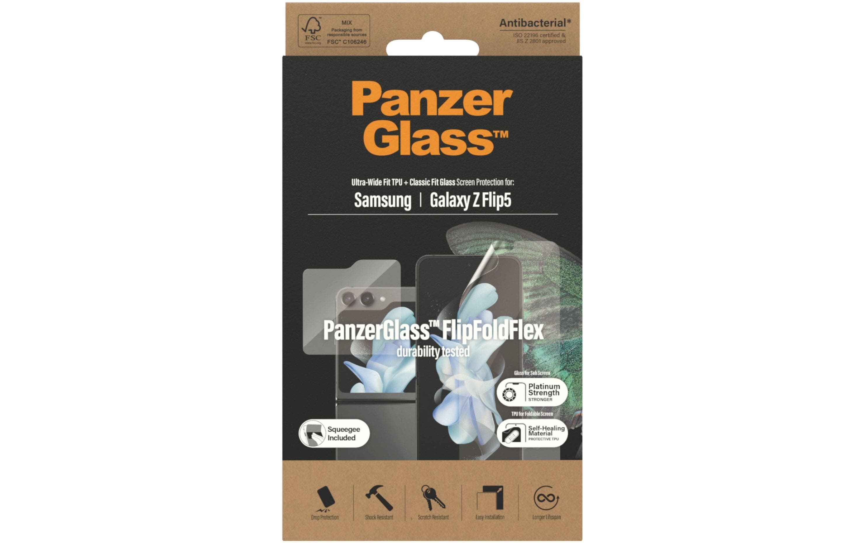 PanzerGlass Duo-Pack (TPU in-/ UWF outside) Galaxy Z Flip5