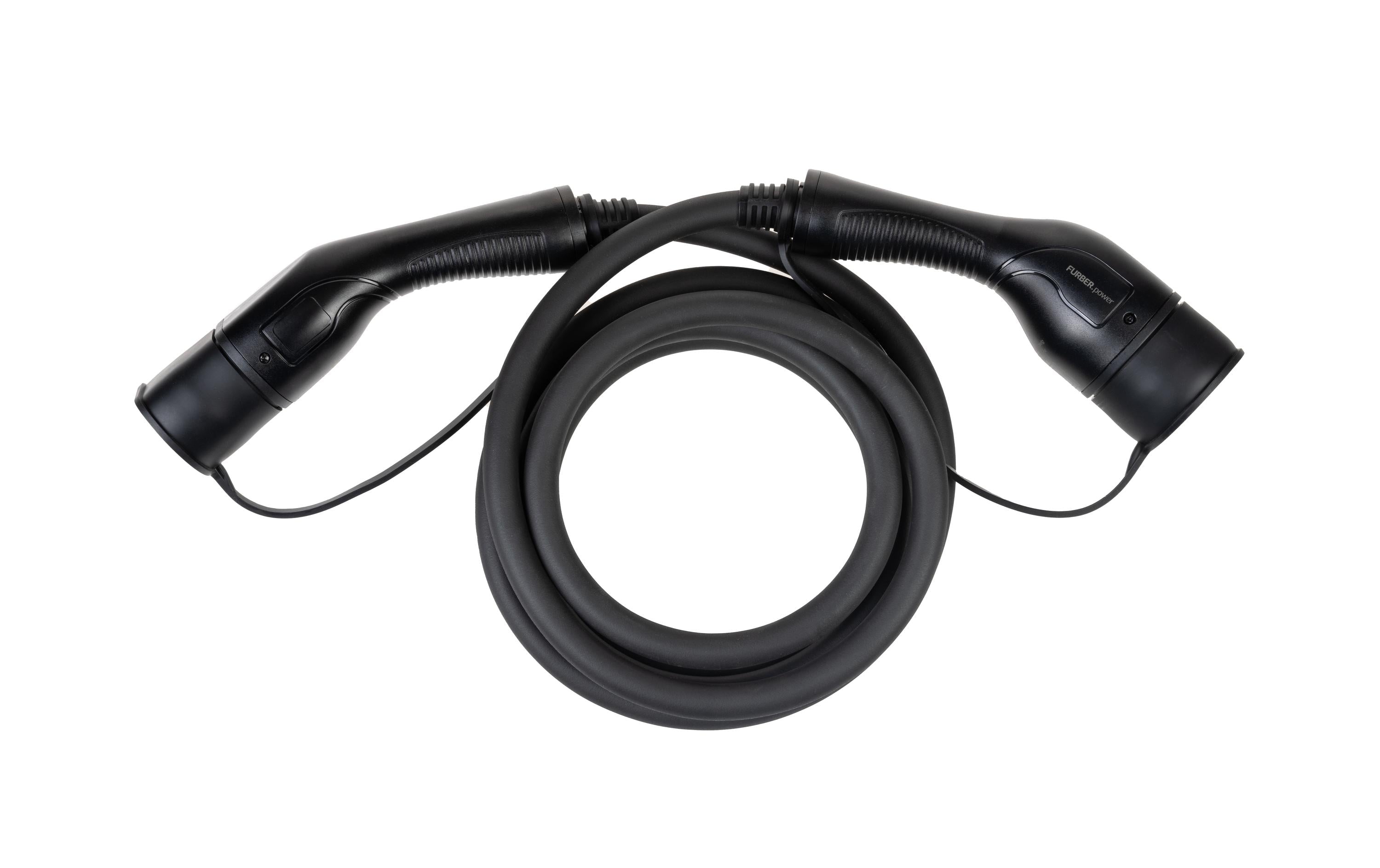 F.power Typ 2 Ladekabel FREYJA 22kW 3m gerade