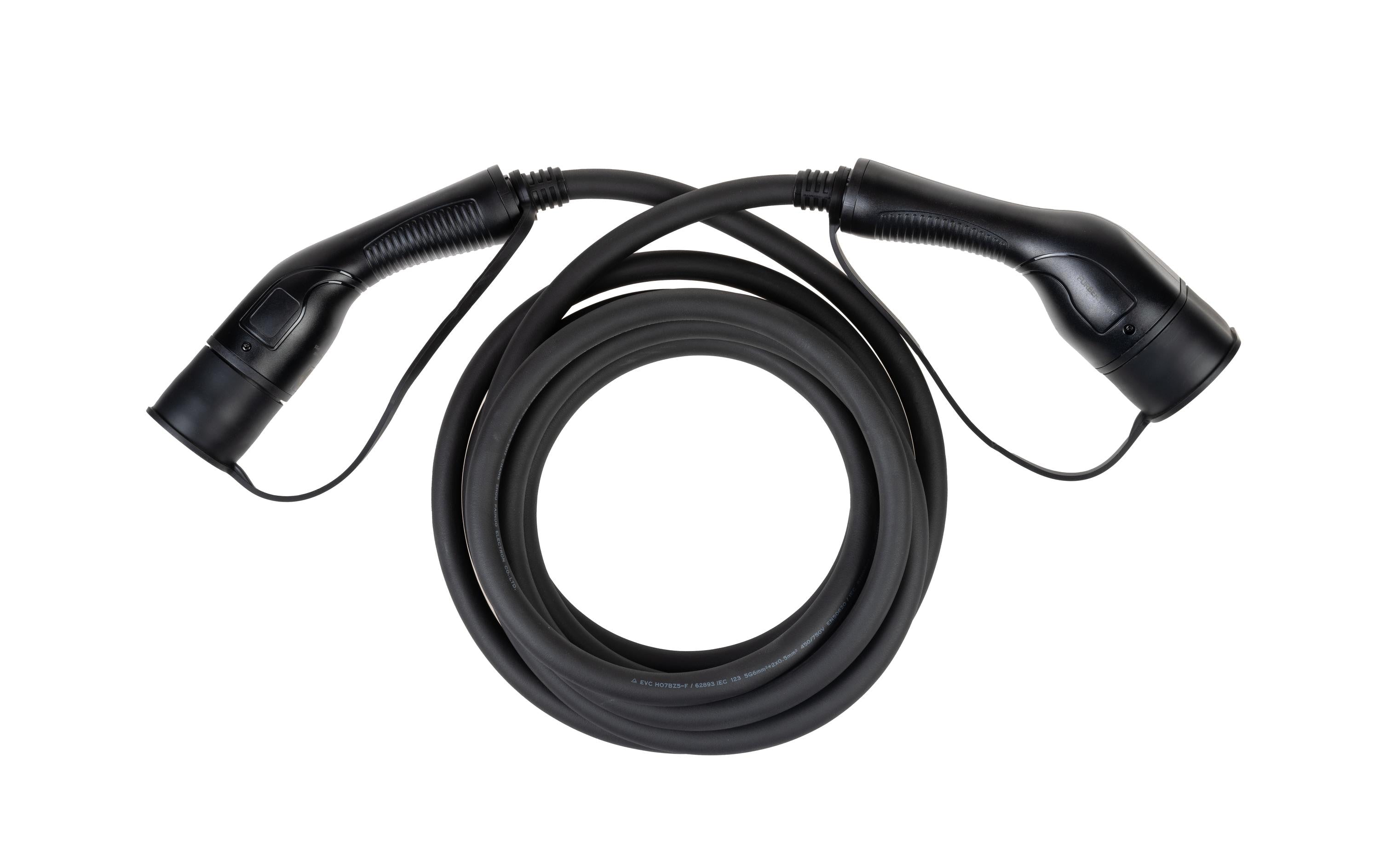 F.power Typ 2 Ladekabel FREYJA 22kW 5m gerade