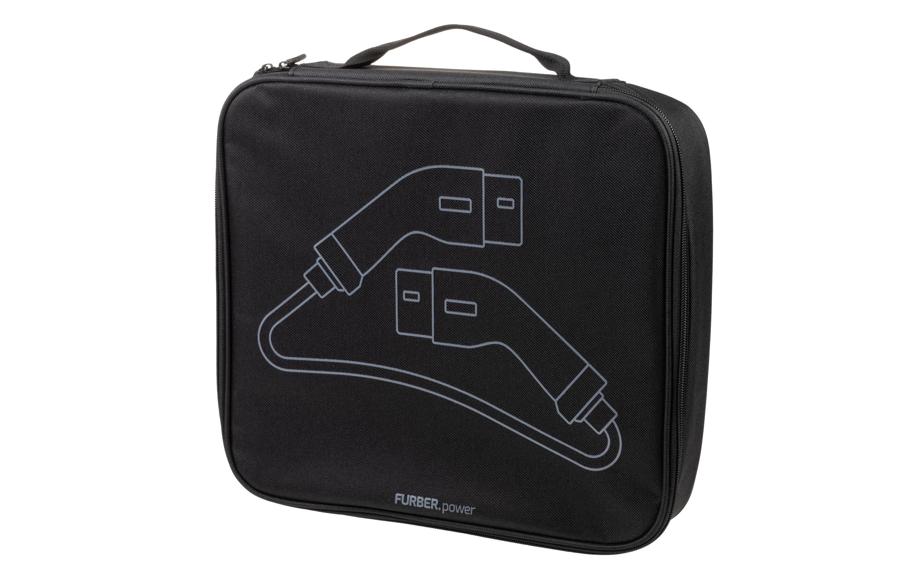 F.power Kabeltasche Deluxe schwarz schwarz